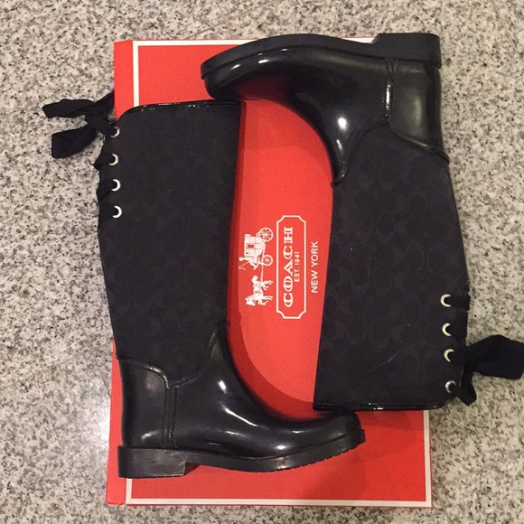 Coach Shoes - Coach Rain Boots